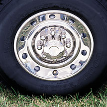 Jamco Trailers Stainless Steel Wheel Covers